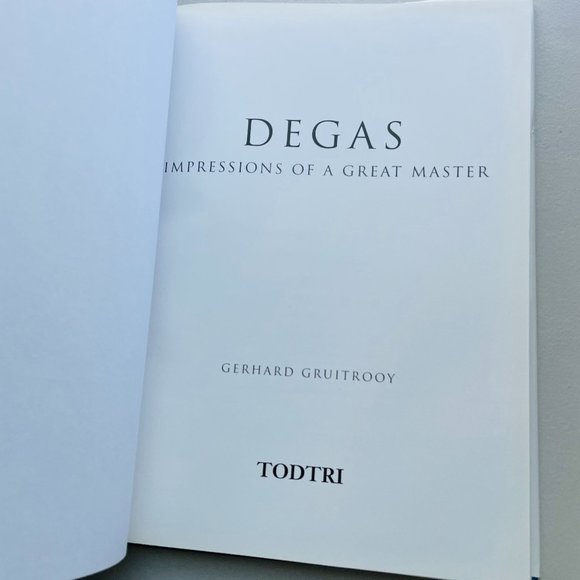 Degas Impressions of a Great Master by Gerhard Gruitrooy Illustrated Book - Picture 4 of 4